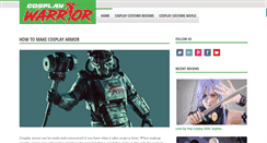 Desktop Screenshot of cosplaywarrior.com